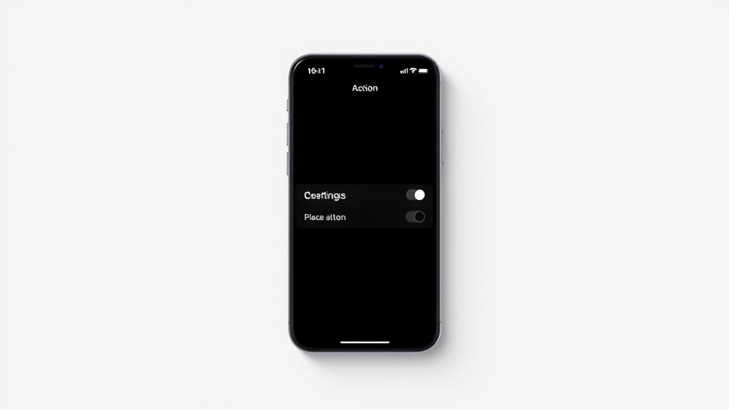 iPhone Action Button設定
