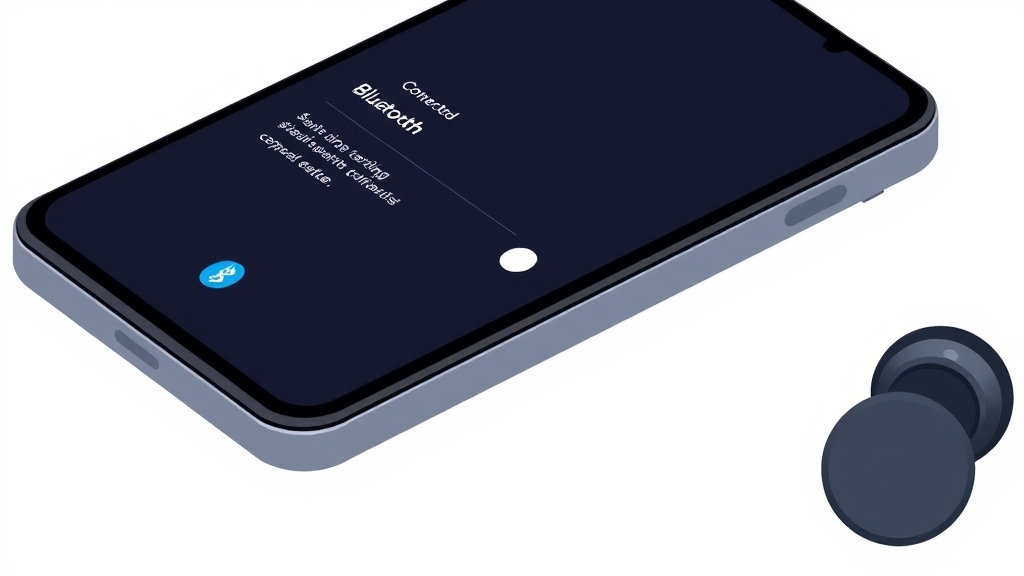 スマートフォン Bluetooth設定 イヤホン接続
